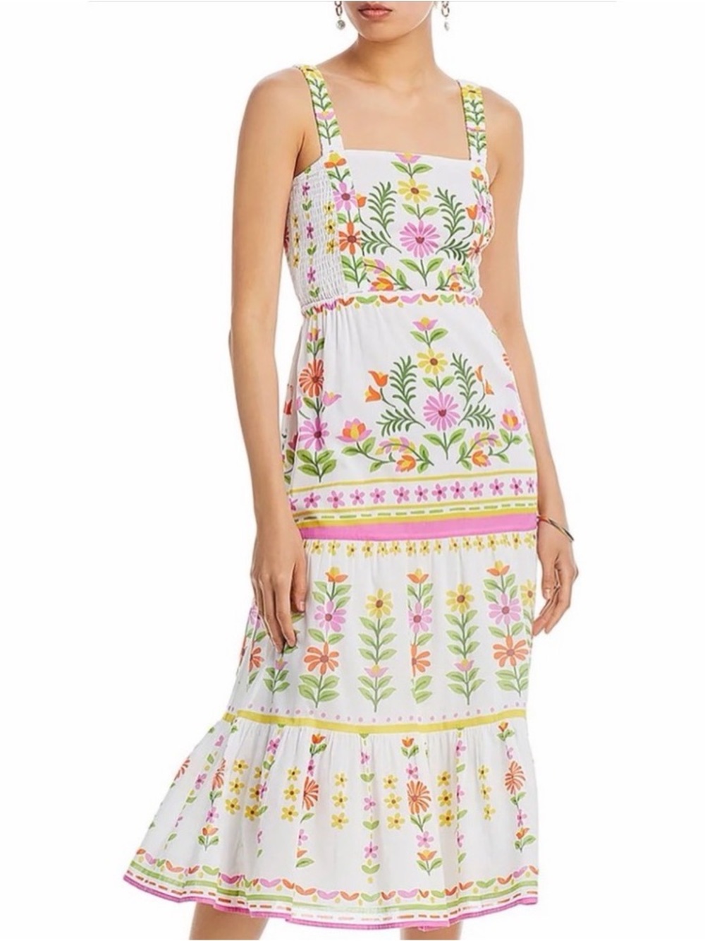 Banjanan Regina Floral Tiered Sundress, Size XL, Retail $375
